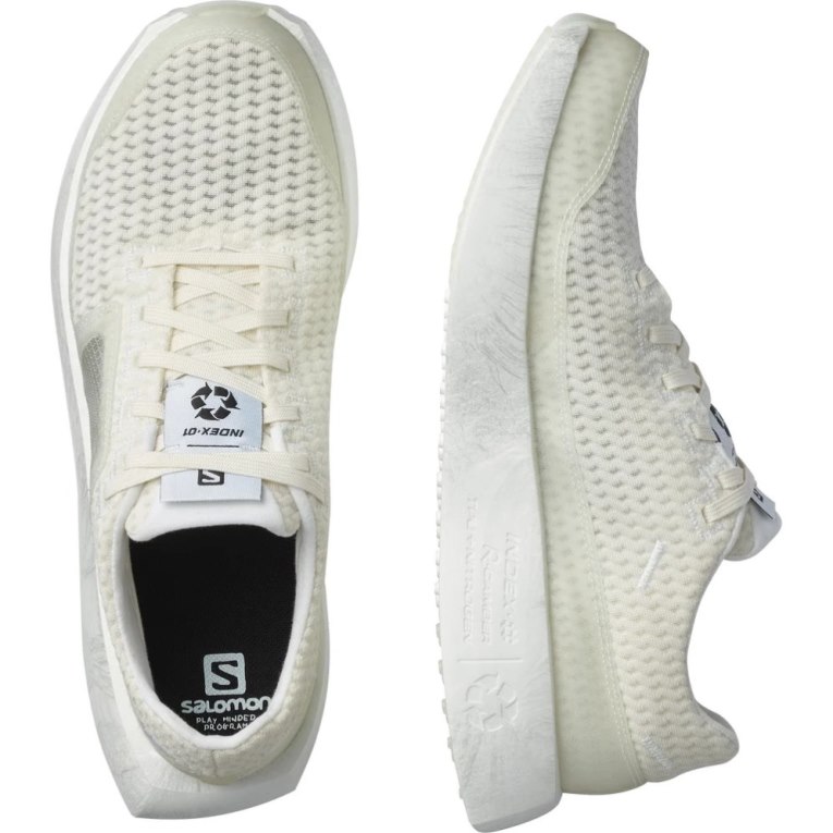 Salomon Index.01 Women's Running Shoes Cream | CA 68C73